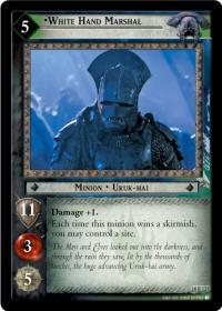 lotr tcg treachery and deceit white hand marshal