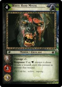 lotr tcg treachery and deceit c uc white hand mystic