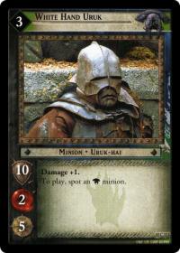 lotr tcg treachery and deceit c uc white hand uruk