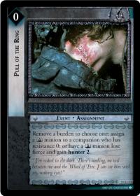 lotr tcg treachery and deceit pull of the ring