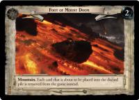 lotr tcg treachery and deceit c uc foot of mount doom