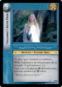 lotr tcg treachery and deceit galadriel s silver ewer foil