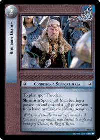 lotr tcg treachery and deceit rohirrim diadem foil