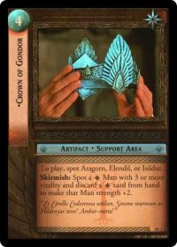 lotr tcg treachery and deceit crown of gondor masterworks foil