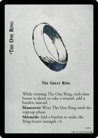 lotr tcg ages end the one ring the great ring