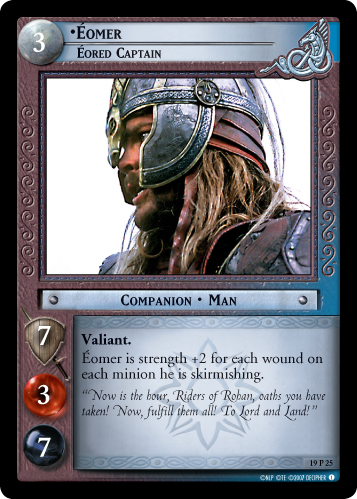 Eomer, Eored Captain