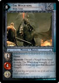 lotr tcg ages end the witch king dark lord