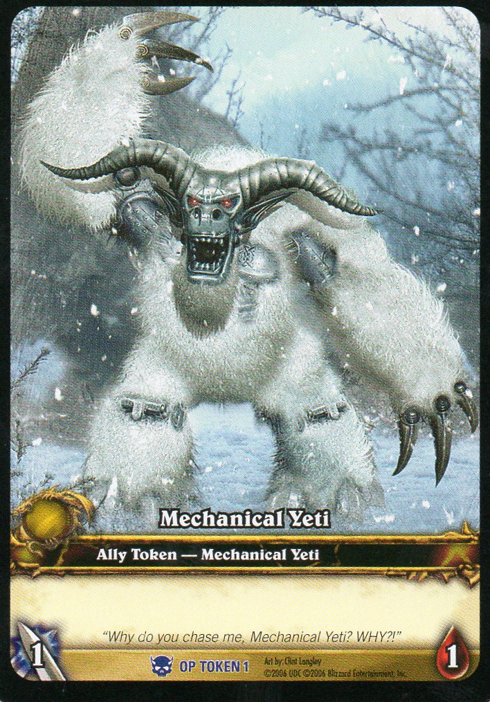 Mechanical Yeti