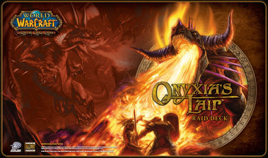 Onyxia's Lair Raid Deck Playmat