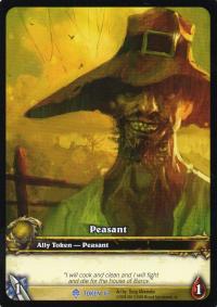 warcraft tcg tokens peasant