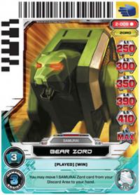 power rangers guardians of justice bear zord 009