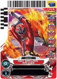 power rangers guardians of justice red samurai ranger 012