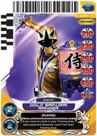 power rangers guardians of justice gold samurai ranger 014
