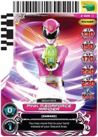 power rangers guardians of justice pink megaforce ranger 029