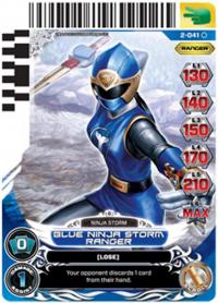 power rangers guardians of justice blue ninja storm ranger 041
