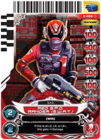 power rangers guardians of justice red s p d ranger swat 058