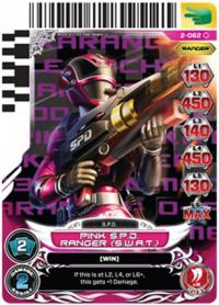 power rangers guardians of justice pink s p d ranger swat 062