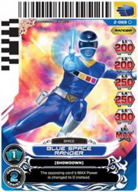 power rangers guardians of justice blue space ranger 069