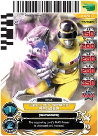 power rangers guardians of justice yellow space ranger 070
