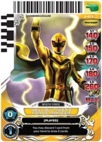 power rangers guardians of justice yellow mystic force ranger 073