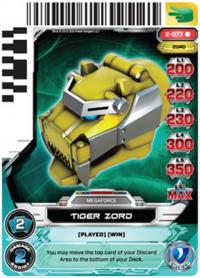 power rangers guardians of justice tiger zord 077