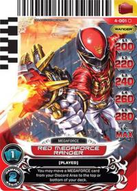 power rangers legends unite red megaforce ranger 001