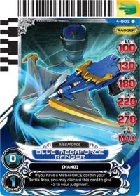 power rangers legends unite blue megaforce ranger 003