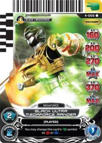 power rangers legends unite black ultra megaforce ranger 005