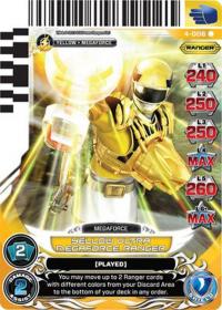 power rangers legends unite yellow ultra megaforce ranger 006