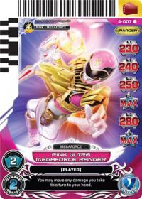 power rangers legends unite pink ultra megaforce ranger 007