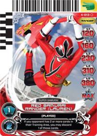 power rangers legends unite red samurai ranger lauren 013