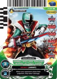 power rangers legends unite green samurai ranger shark 015