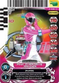 power rangers legends unite pink overdrive ranger 038