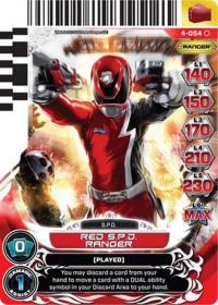 power rangers legends unite red s p d ranger 054