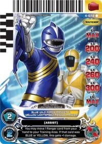 power rangers legends unite blue wild force yellow lightspeed rescue 072