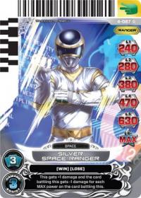 power rangers legends unite silver space ranger 087