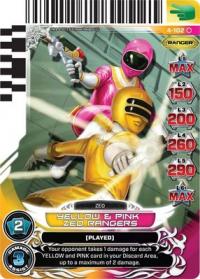 power rangers legends unite yellow and pink zeo rangers 102