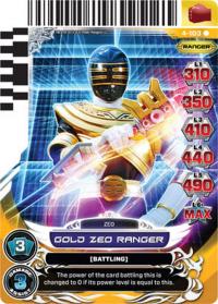 power rangers legends unite gold zeo ranger 103