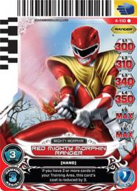 power rangers legends unite red mighty morphin ranger 110