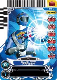 power rangers rise of heroes blue rpm ranger 019