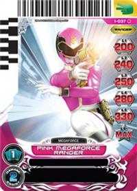 power rangers rise of heroes pink megaforce ranger 037