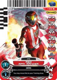 power rangers rise of heroes red rpm ranger 046