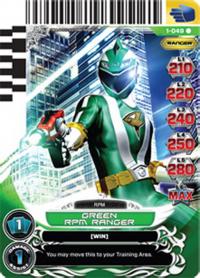 power rangers rise of heroes green rpm ranger 049