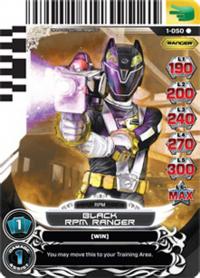 power rangers rise of heroes black rpm ranger 050