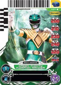 power rangers rise of heroes green mighty morphin ranger 077