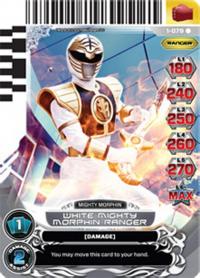 power rangers rise of heroes white mighty morphin ranger 079