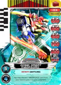 power rangers rise of heroes gosei great megazord 111