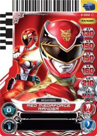 power rangers universe of hope red megaforce ranger 002