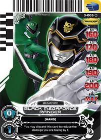 power rangers universe of hope black megaforce ranger 005