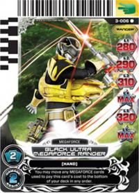 power rangers universe of hope black ultra megaforce ranger 006